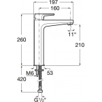 Roca Vela F4: 面盆、浴缸龍頭及方形淋浴花灑套裝